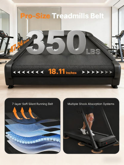 Folding Incline Treadmill - Elevate Your Home Cardio Experience