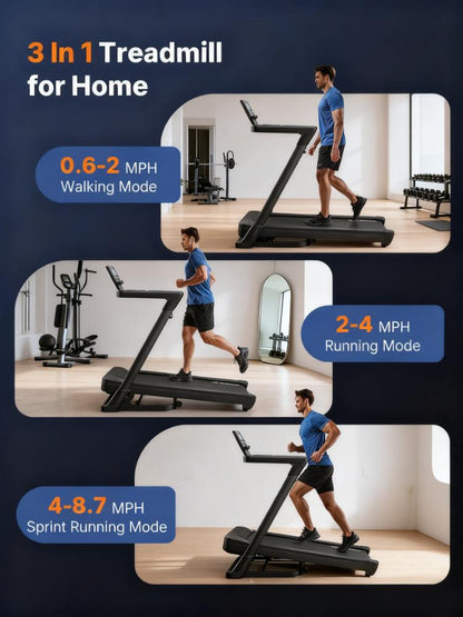 Folding Incline Treadmill - Elevate Your Home Cardio Experience