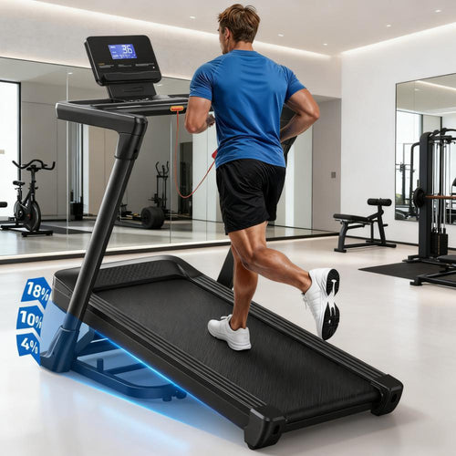 Folding Incline Treadmill - Elevate Your Home Cardio Experience